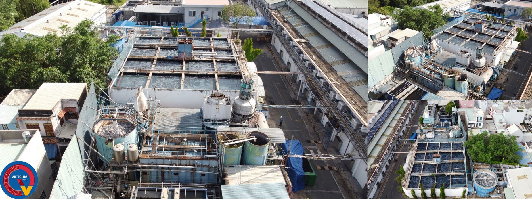 Kiểm định chất lượng công trình xây dựng hệ thống cụm bể xử lý nước thải nhà máy 2022.